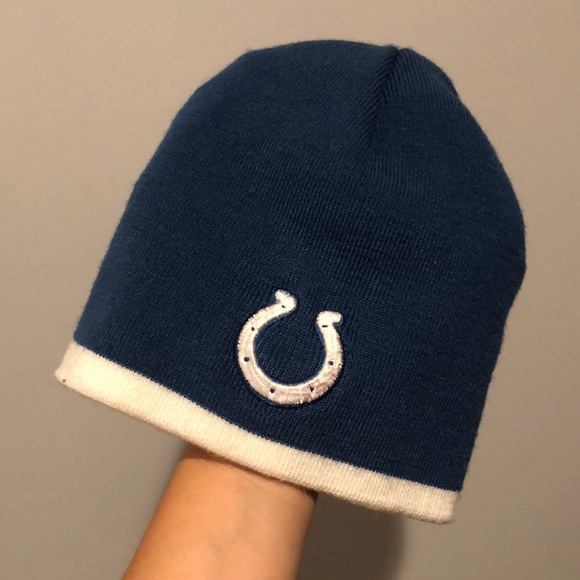 Vintage Indianapolis Colts Reebok NFL Knit Beanie - Picture 1 of 5